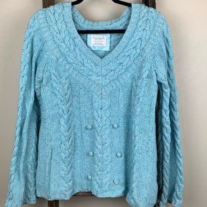 Old Navy Cable Knit Sweater M